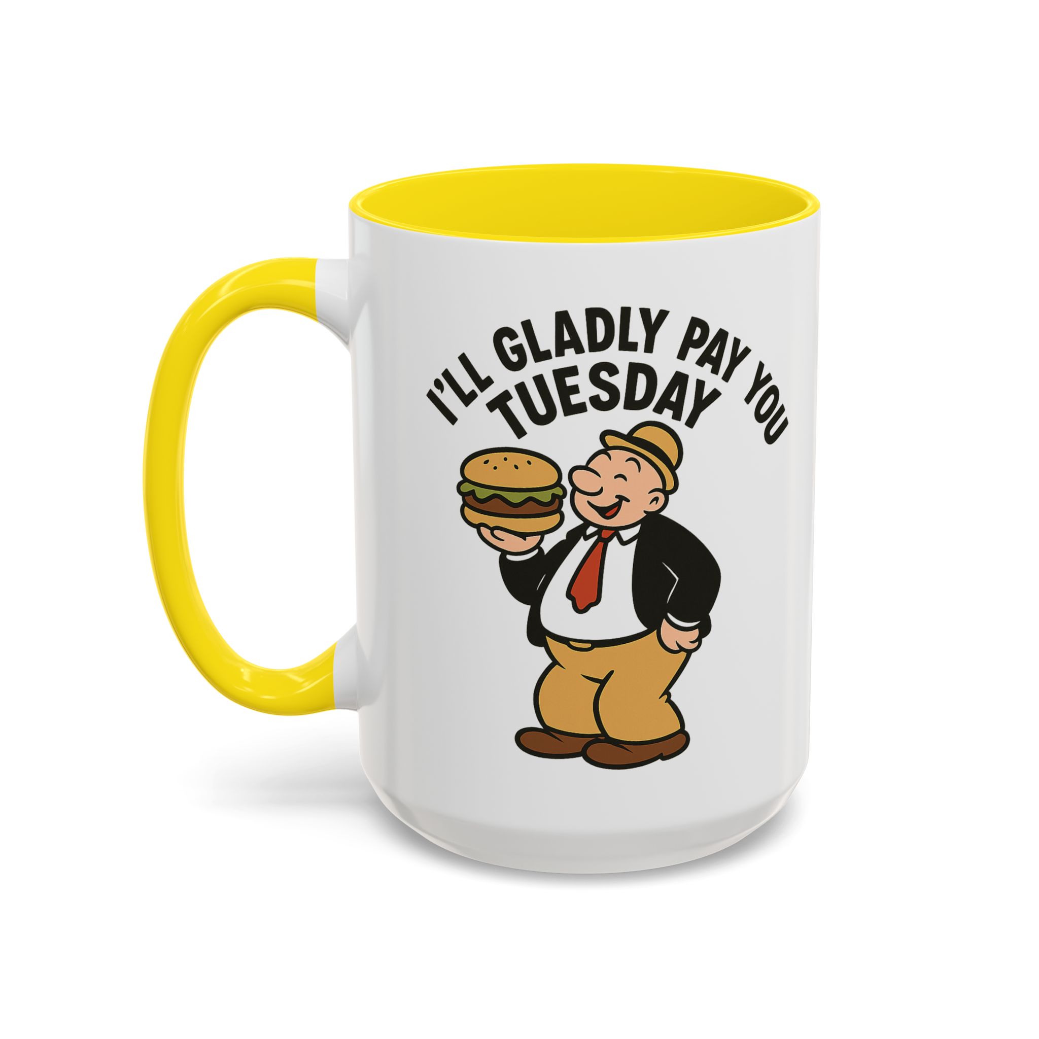 Wimpy Retro Mug – “I’ll Gladly Pay You Tuesday” Classic - Image 14