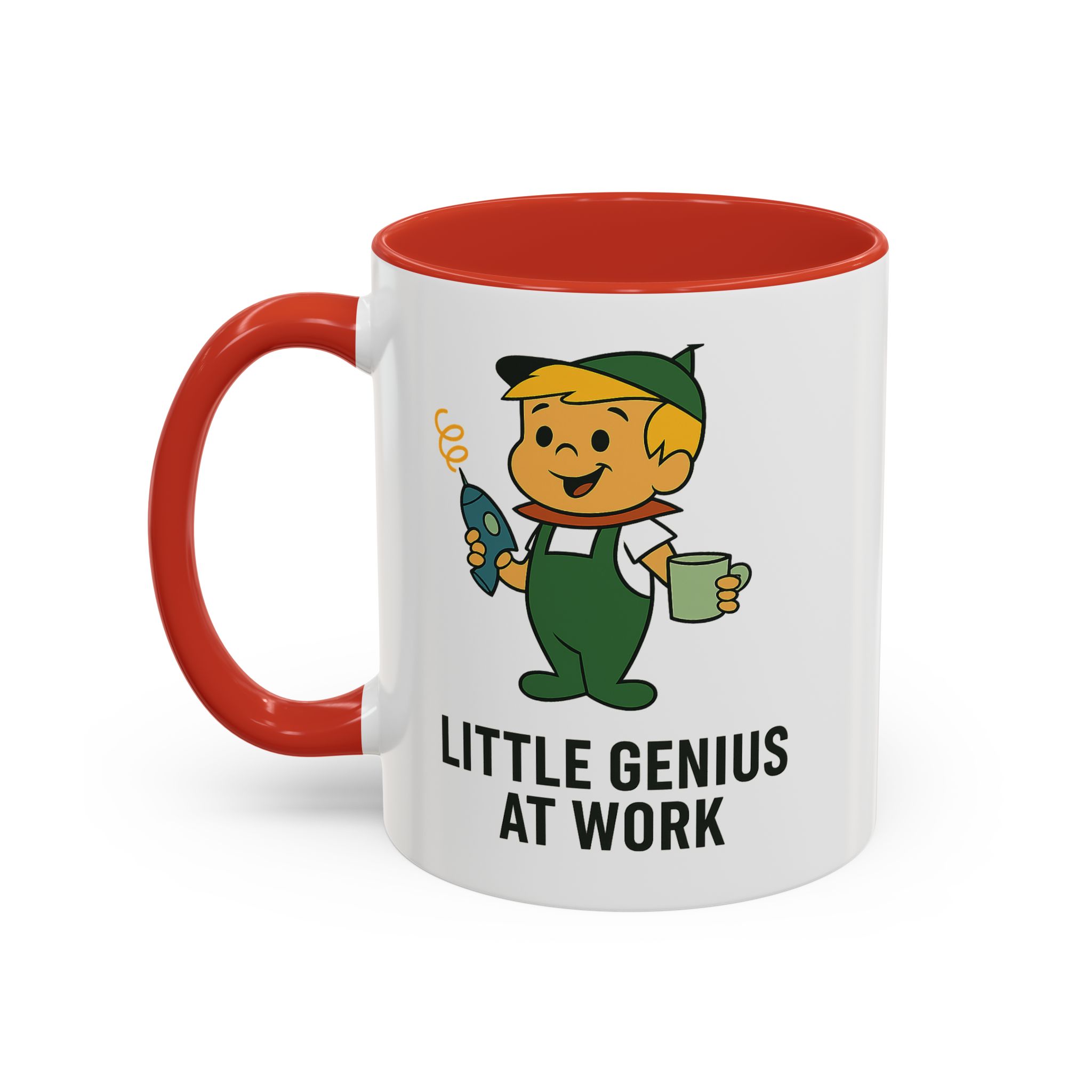 ☕ Elroy Jetson “Little Genius at Work” Mug 👦🚀 - Image 4