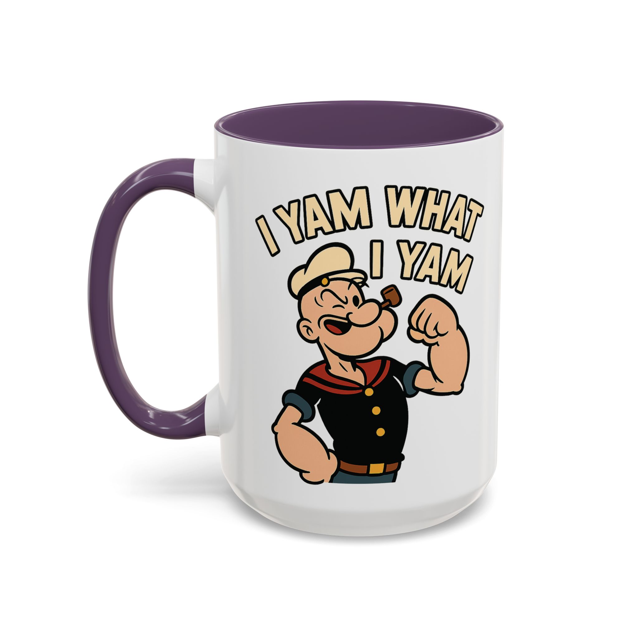 Popeye Power Mug – “I Yam What I Yam” Retro Classic - Image 17