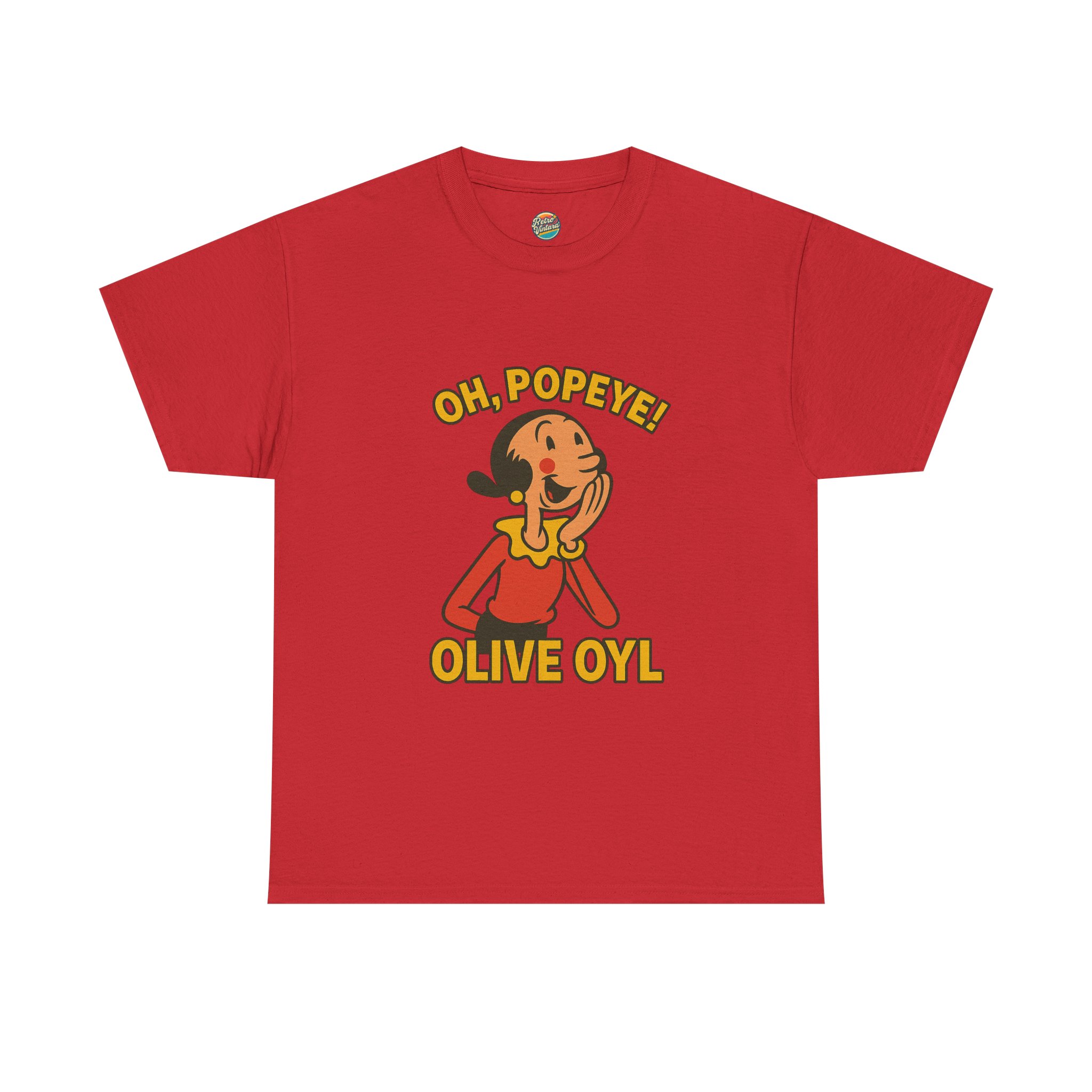 Olive Oyl Retro Tee – The Queen of Quirky Charm! - Image 13