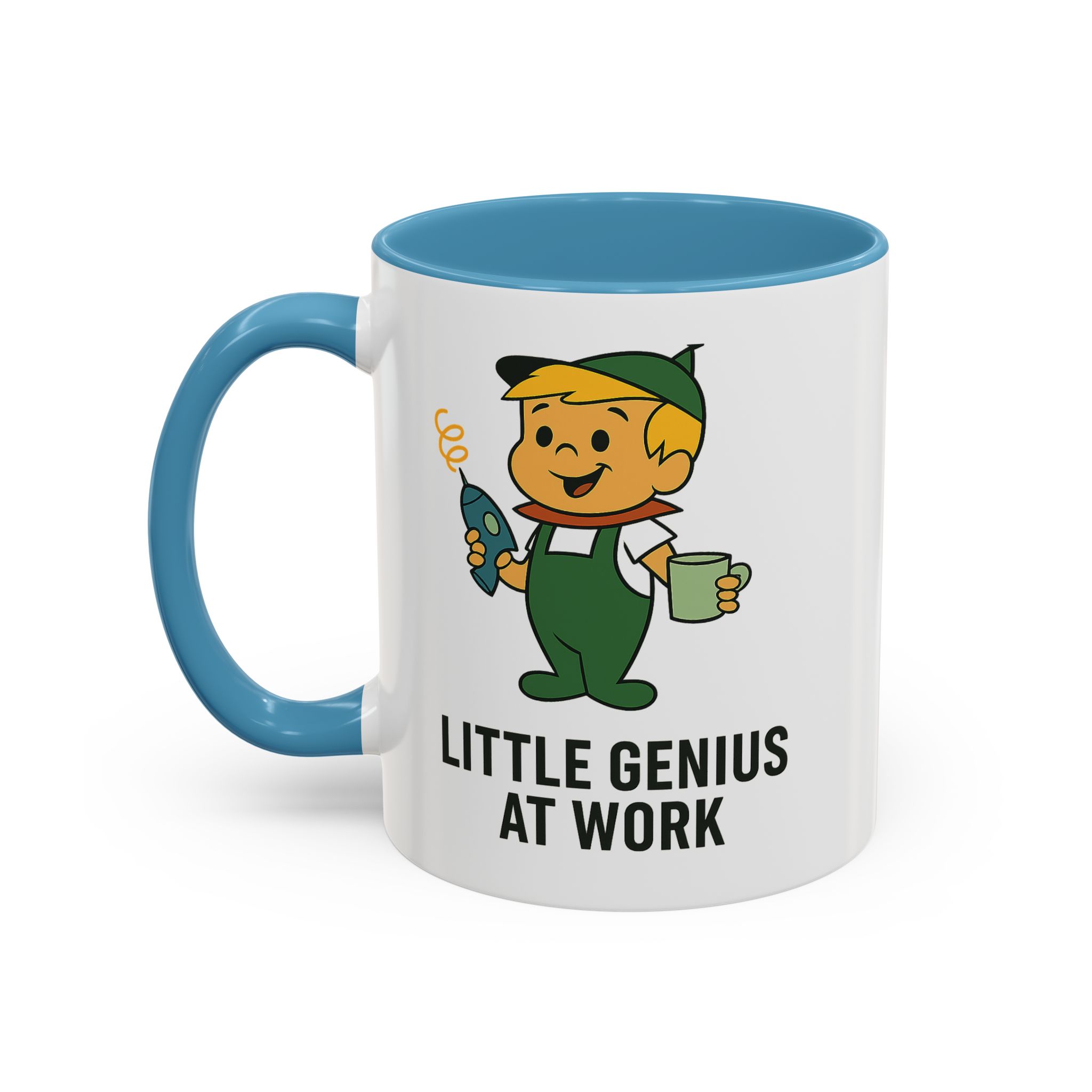☕ Elroy Jetson “Little Genius at Work” Mug 👦🚀 - Image 9
