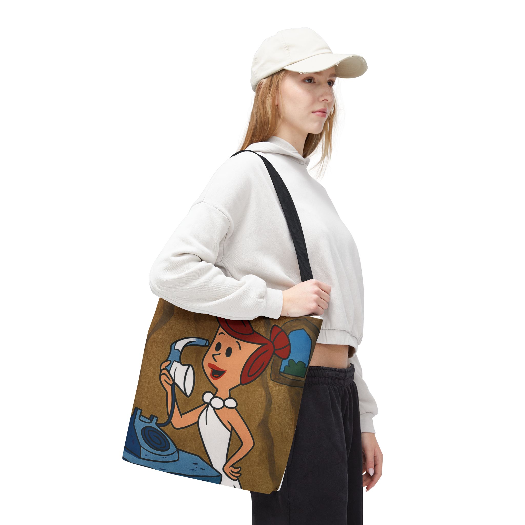 Flintstones Tote Bag - Wilma Flintstone Retro Vibes - Image 4