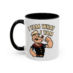 Popeye Power Mug – “I Yam What I Yam” Retro Classic