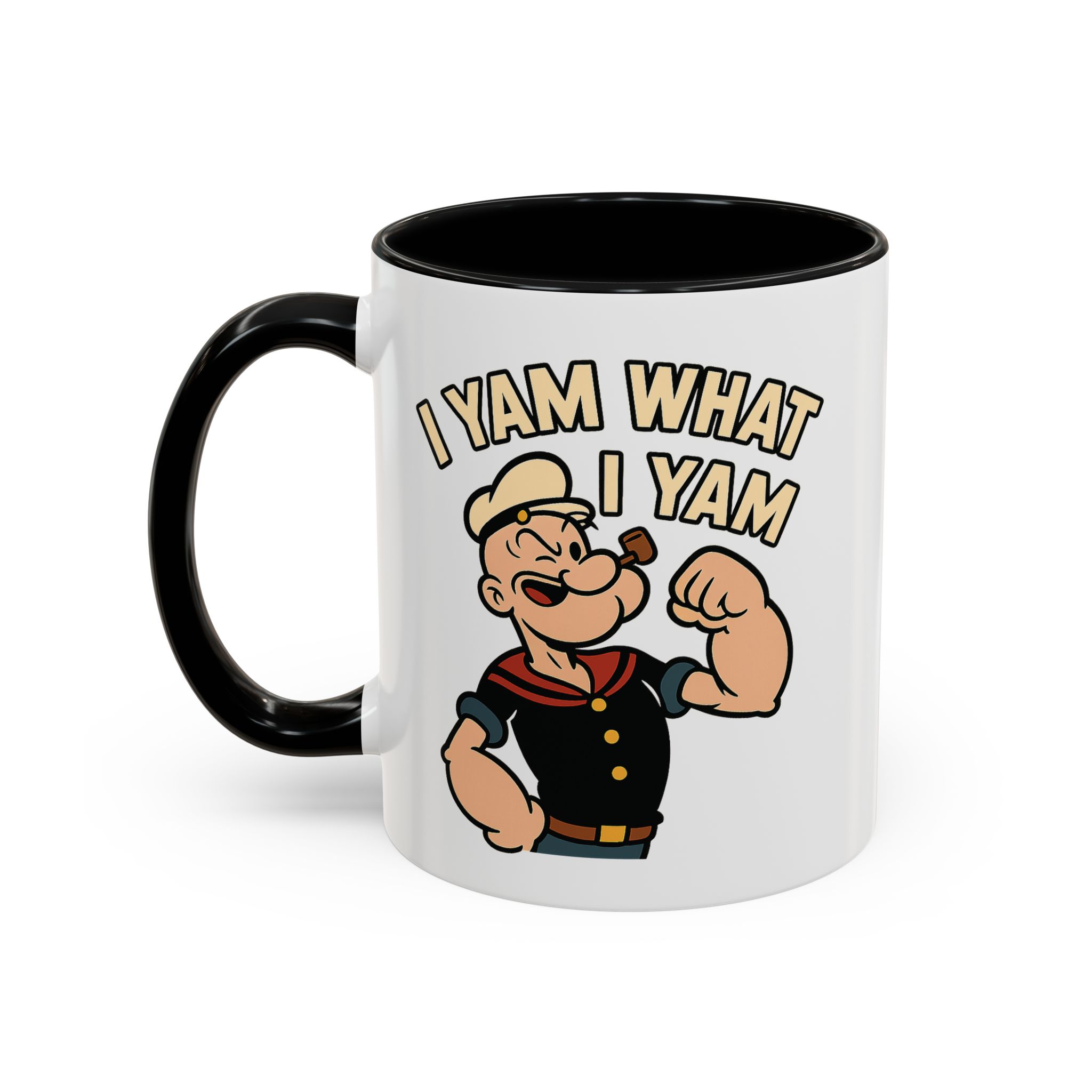 Popeye Power Mug – “I Yam What I Yam” Retro Classic