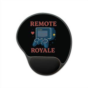 🖱️Remote Royale™ Retro Gamer Mouse Pad (Ergonomic Edition)