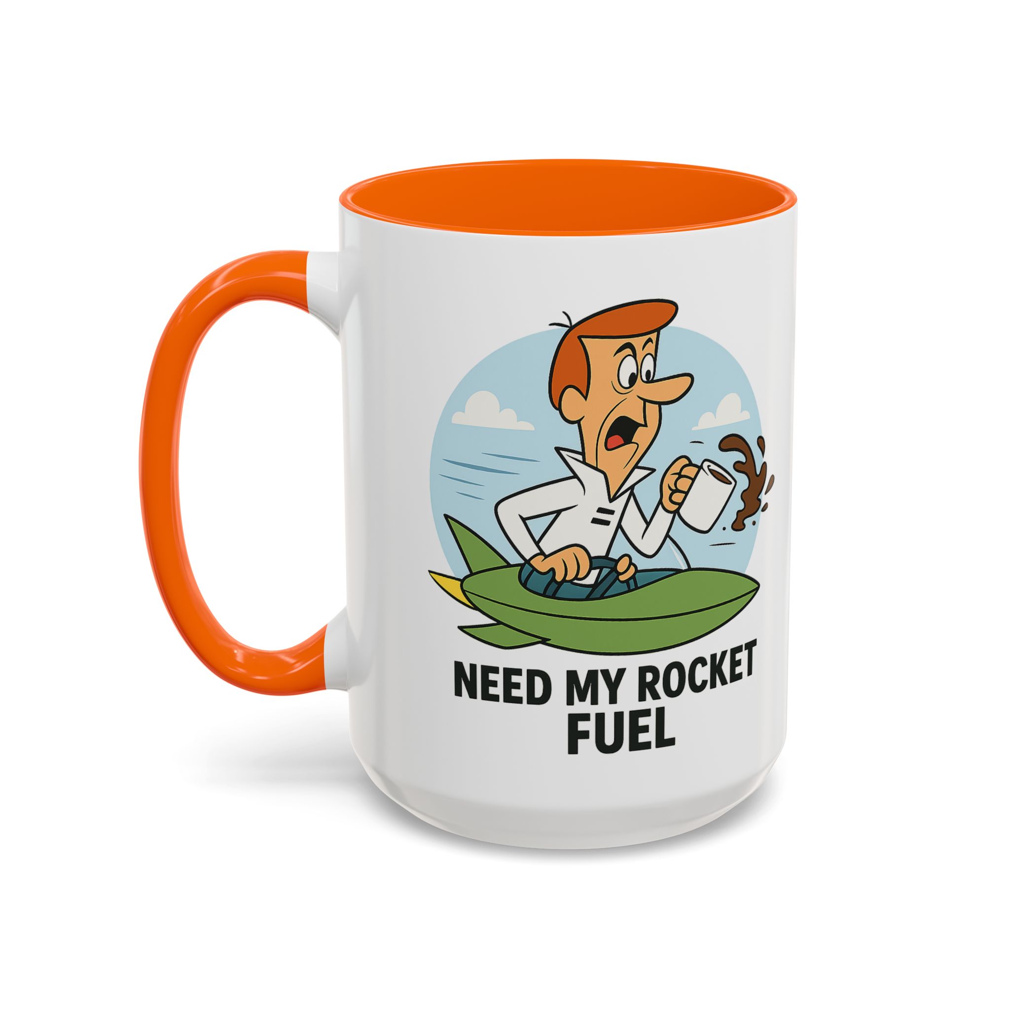 Need My Rocket Fuel George Jetson Coffee Mug - Image 13