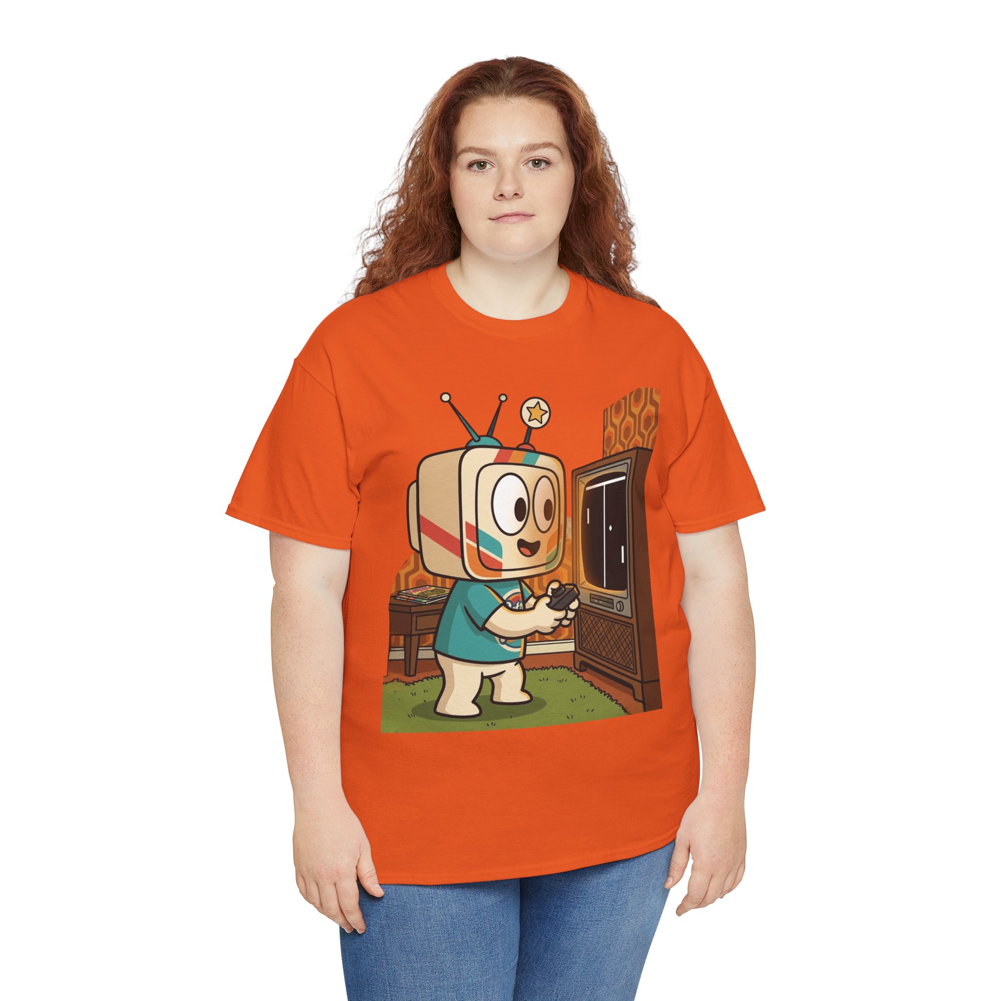 Retro TV-Head Gamer T-Shirt — Cute Vintage Video Game Tee - Image 10