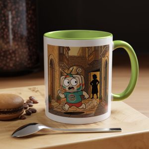 Issa Tiġi Ommi — Vinty the Time Traveller — Maltese Nostalgia Retro Mug 11oz