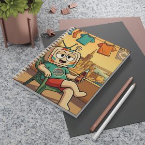 Fuq il-Bejt — Vinty the Time Traveller — Maltese Rooftop Nostalgia Retro Notebook