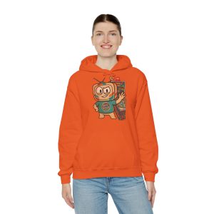 Retro Gaming Hoodie — Tilt — Vinty the Time Traveller — 70s Pinball Nostalgia Hoodie