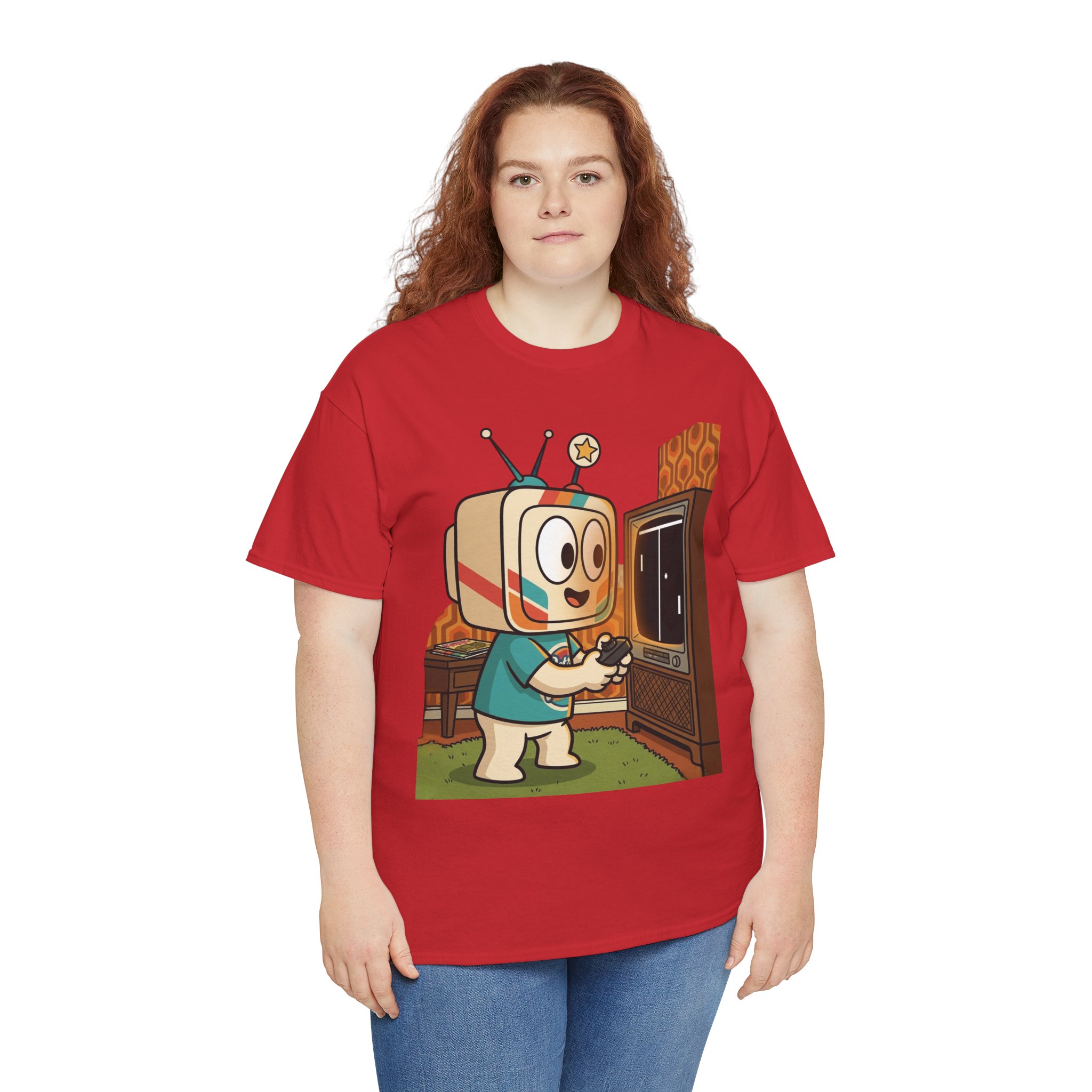 Retro TV-Head Gamer T-Shirt — Cute Vintage Video Game Tee - Image 14