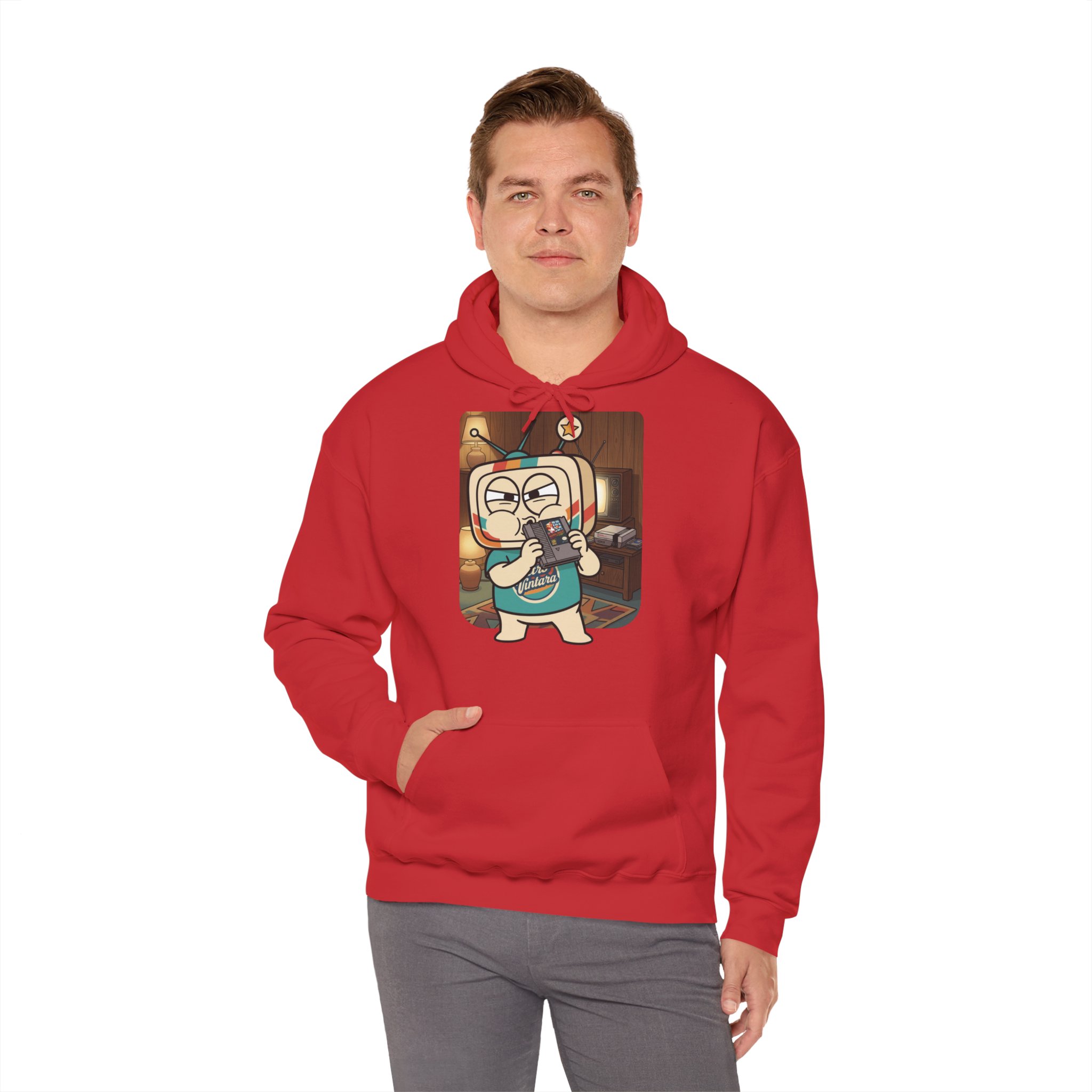 Retro Gaming Hoodie — Blow Before Use — Vinty the Time Traveller — NES Cartridge Nostalgia Hoodie - Image 14