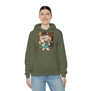 Retro Gaming Hoodie โ Blow Before Use โ Vinty the Time Traveller โ NES Cartridge Nostalgia Hoodie