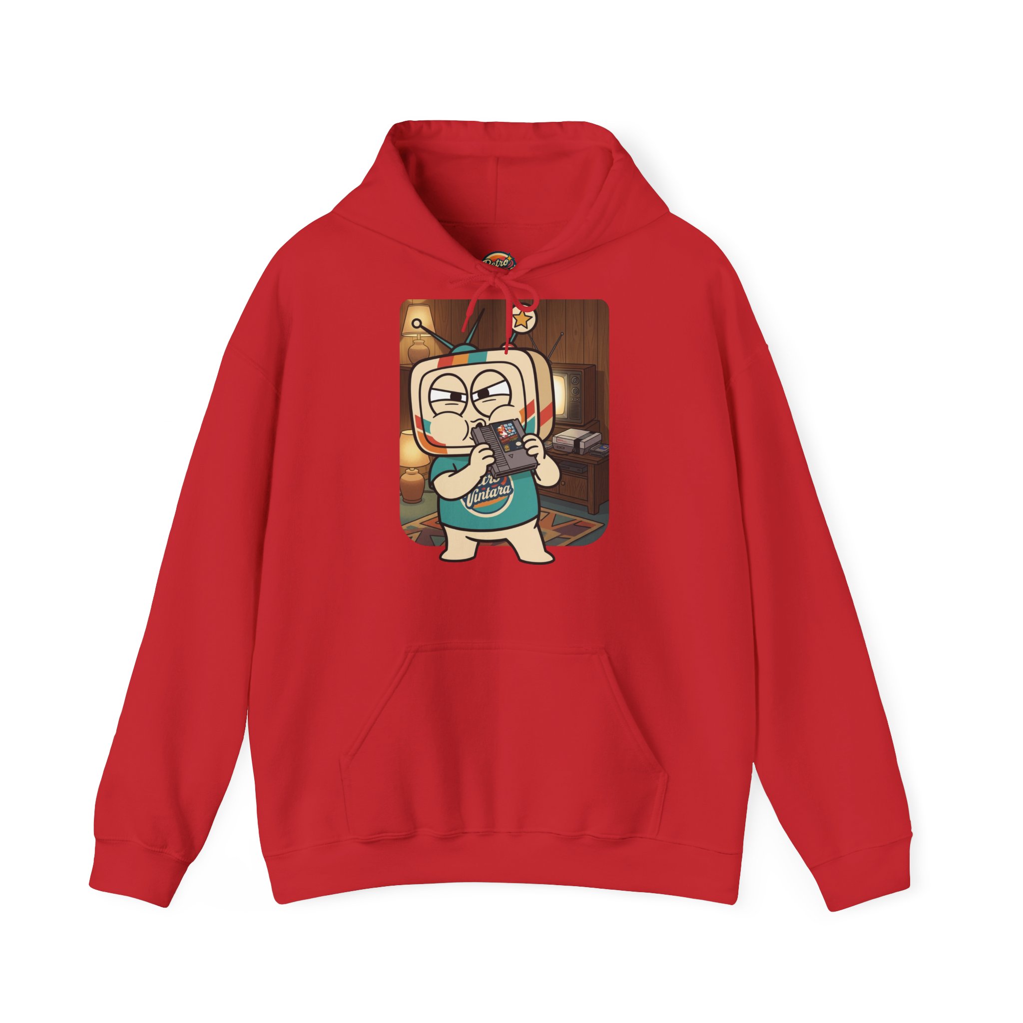 Retro Gaming Hoodie — Blow Before Use — Vinty the Time Traveller — NES Cartridge Nostalgia Hoodie - Image 13