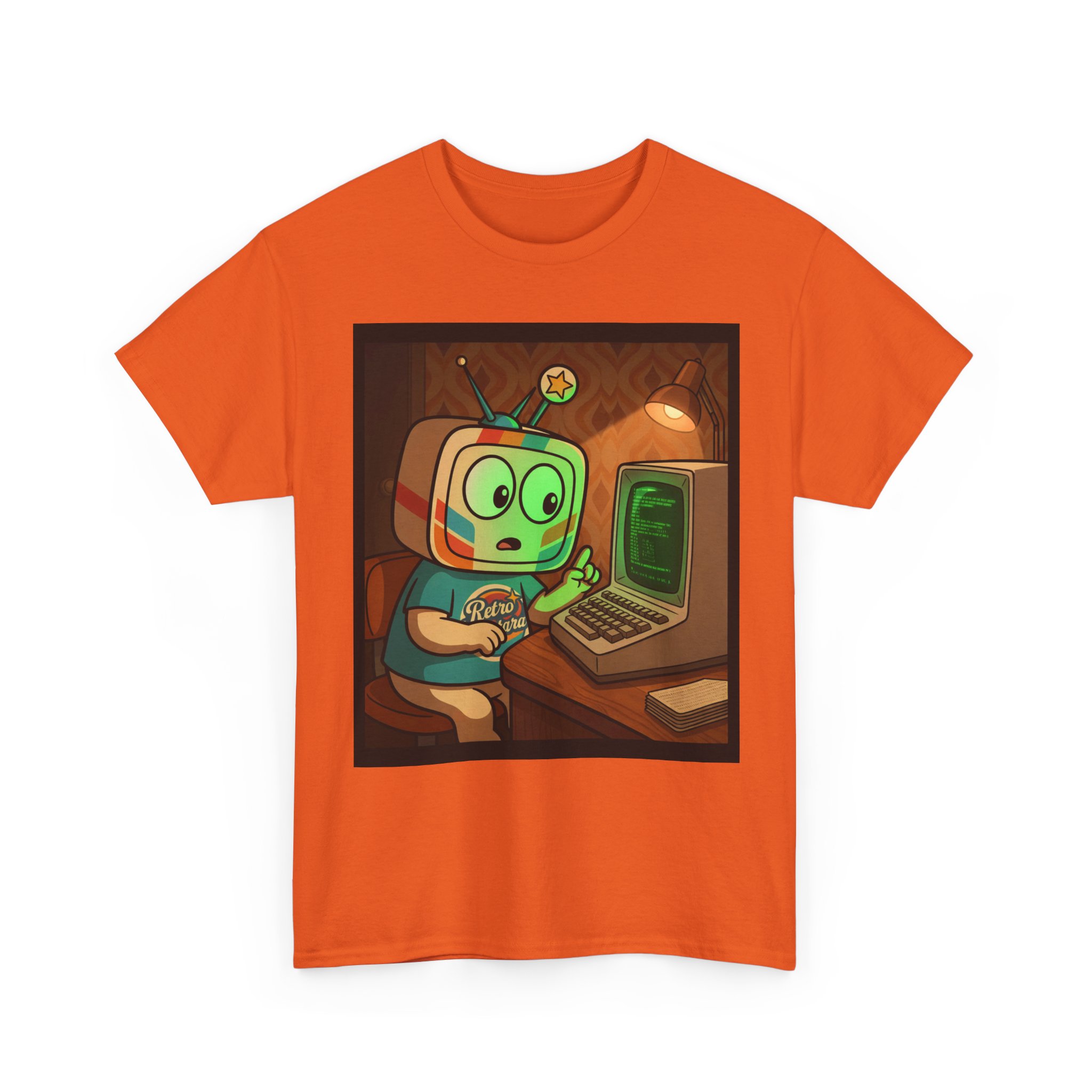 Retro Gaming T-Shirt — You Are In A Dark Room — Vinty the Time Traveller — Text Adventure Nostalgia Tee - Image 13